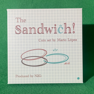 The Sandwich! Coin Set by Mario Lopez - magic tricks