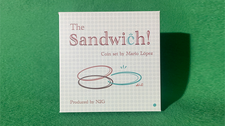 The Sandwich! Coin Set by Mario Lopez - magic tricks