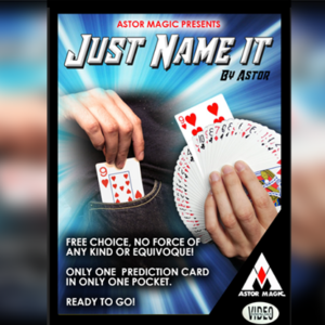 JUST NAME IT by ASTOR - magic tricks