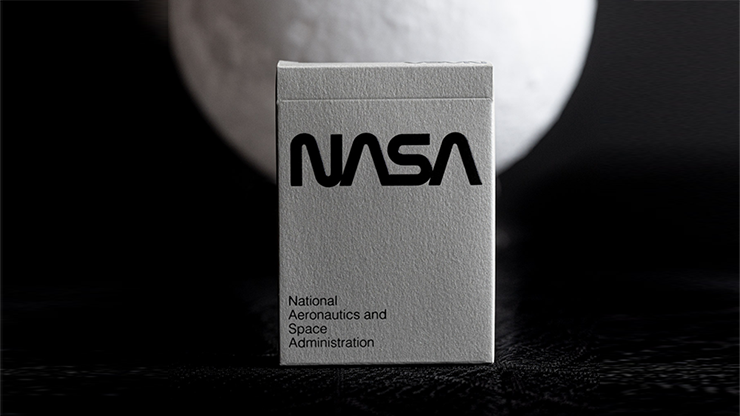 Silver Foil NASA Worm Playing Cards - magic tricks