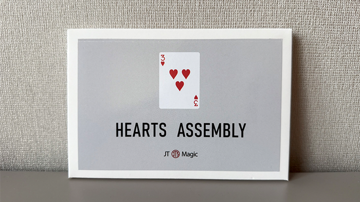 Hearts Assembly by JT - magic tricks