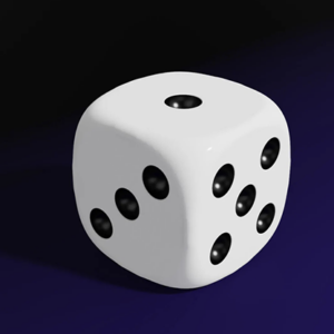Magnetic Die (White) by Iarvel Magic - magic tricks