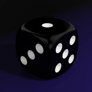 Magnetic Die (Black) by Iarvel Magic - magic tricks