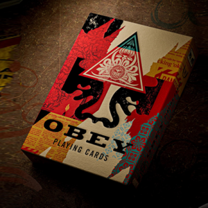 Obey Collage Edition Playing Cards by theory11 - magic tricks