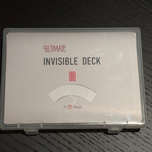 Ultimate Invisible Deck by Sway Liu and JT Magic (Blue) - magic tricks