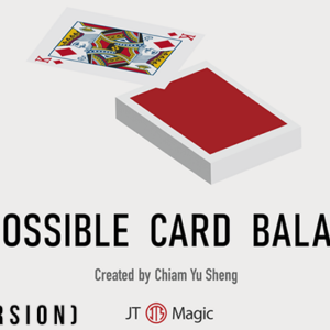 Impossible Card Balance (Blue) by Chiam Yu Sheng and JT - magic tricks