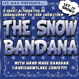 Snow Bandana by Lee Alex - magic tricks