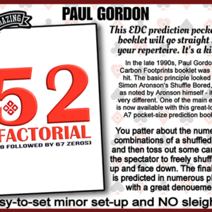 52 Factorial by Paul Gordon - magic tricks
