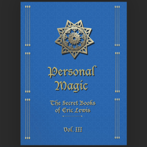 Personal Magic, The Secret Books of Eric Lewis, Vol.3 - magic tricks