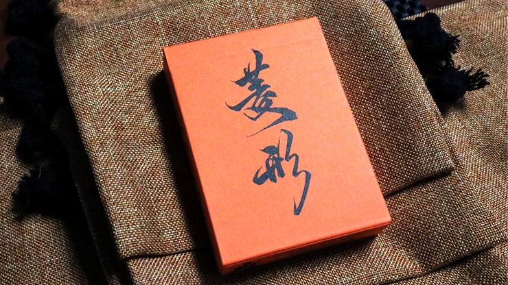 RONIN (Diamond Clan Edition Orange) Playing Cards by Kings Wild Project - magic tricks
