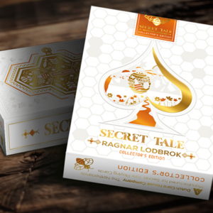 Secret Tale Ragnar White Bee Collector’s  Playing Cards - magic tricks