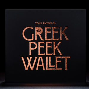 Greek Peek Wallet by Tony Antoniou - magic tricks