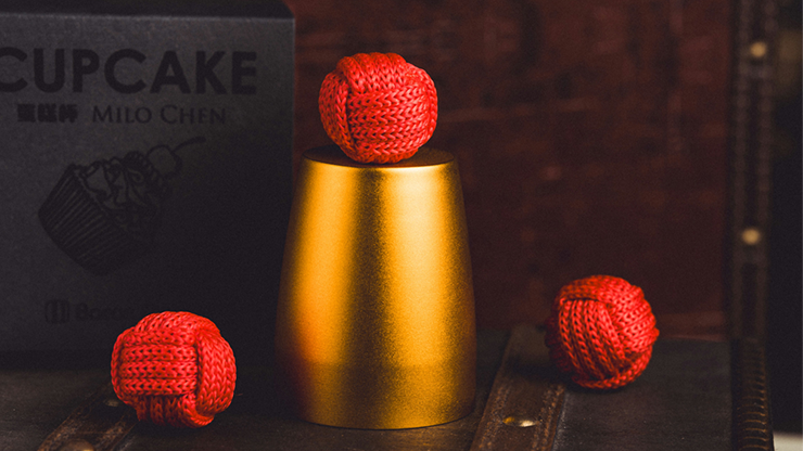 Cupcake 2.0 (Gold Metal) by Milo & Bacon Magic - magic tricks