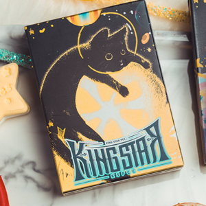 Space Cat V2 Playing Cards by King Star - magic tricks