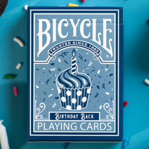 Bicycle Birthday Backs Playing Cards - magic tricks
