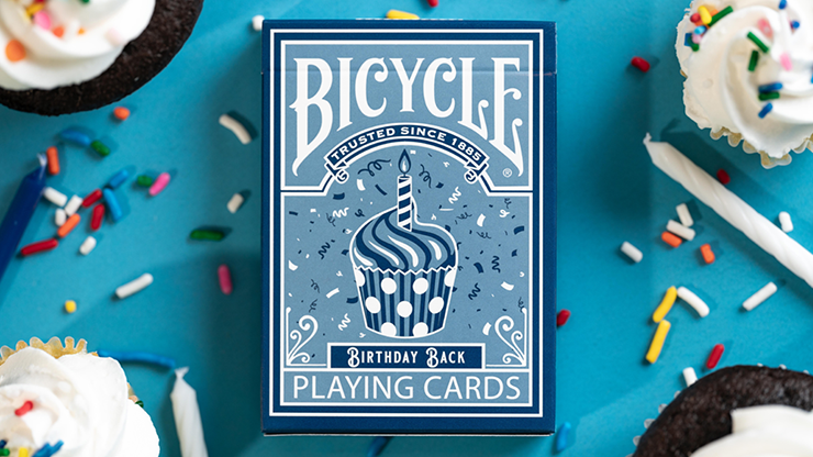 Bicycle Birthday Backs Playing Cards - magic tricks