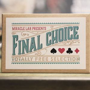 Final Choice by Miracle Lab - magic tricks