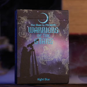 Warriors of the Stars:  Zodiac Playing Cards (Night Blue) by Blue Moon Co. - magic tricks