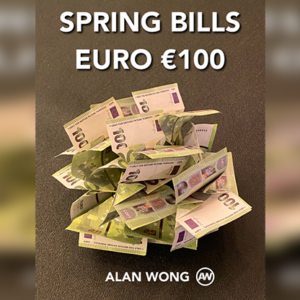 Spring Bills Euro 100 by Alan Wong - magic tricks