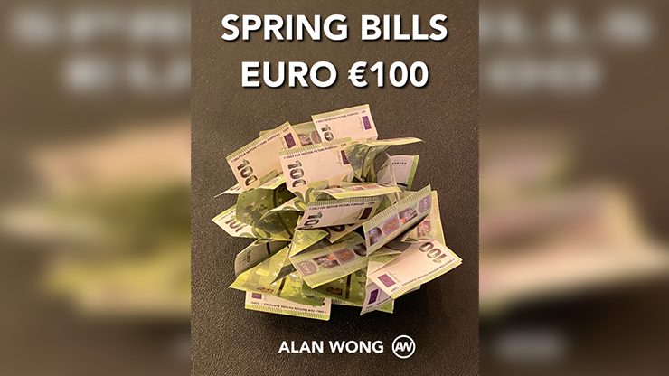 Spring Bills Euro 100 by Alan Wong - magic tricks