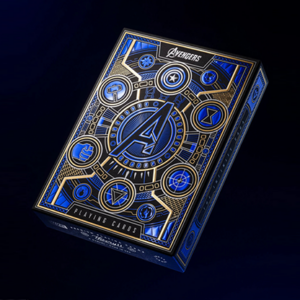 Avengers: Blue Edition Playing Cards by theory11 - magic tricks