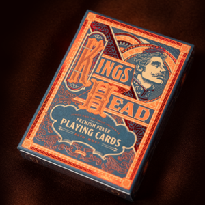 King’s Head (Blue & Red) Playing Cards  by Joker and the Thief - magic tricks