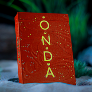 ONDA V2 (Coral) by Jocu Playing Cards - magic tricks
