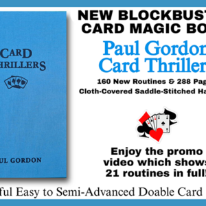 Card Thrillers by Paul Gordon - magic tricks