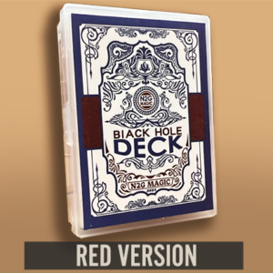 Black Hole Deck by WZ & N2G Magic (Red) - magic tricks