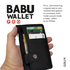 BABU Wallet Pro by GRUM® - magic tricks
