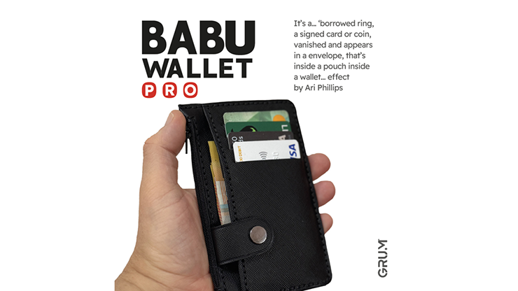 BABU Wallet Pro by GRUM® - magic tricks