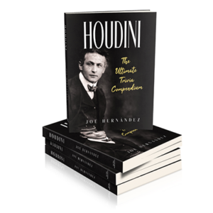 Houdini: The Ultimate Trivia Compendium (Paperback) by Joe Hernandez - magic tricks
