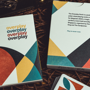 Overplay MegaJam Playing Cards (Designed by Harapan Ong, Wen Xiu, and printed by Bacon Magic - magic tricks