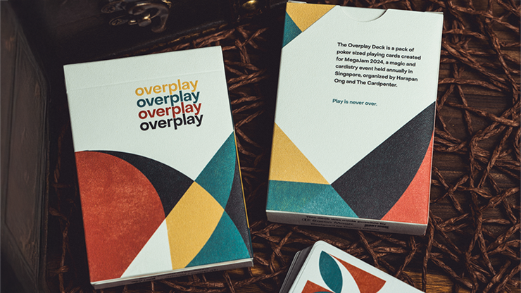 Overplay MegaJam Playing Cards (Designed by Harapan Ong, Wen Xiu, and printed by Bacon Magic - magic tricks