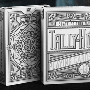 Slate Tally-Ho Playing Cards by Kings Wild Project - magic tricks