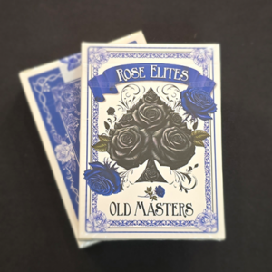 Rose Elites – Old Masters (Blue) Marked Deck Playing Cards - magic tricks