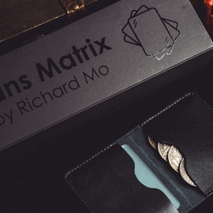 Transparent Matrix (Half Dollar) 2024 by Richard Mo - magic tricks