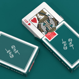 Black Roses Casino V4 Playing Cards - magic tricks