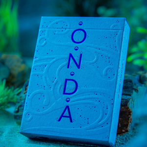 ONDA (Blue) Playing Cards by JOCU - magic tricks