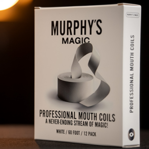 Professional Mouth Coils 60ft white (12pk) by Murphy’s Magic - magic tricks