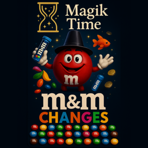 M & M Change by Alex Aparicio - magic tricks