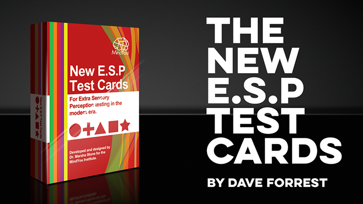 New ESP Test Cards by David Forrest - magic tricks