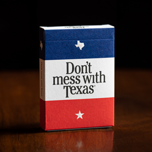 DON’T MESS WITH TEXAS™ PLAYING CARDS by Fultons - magic tricks