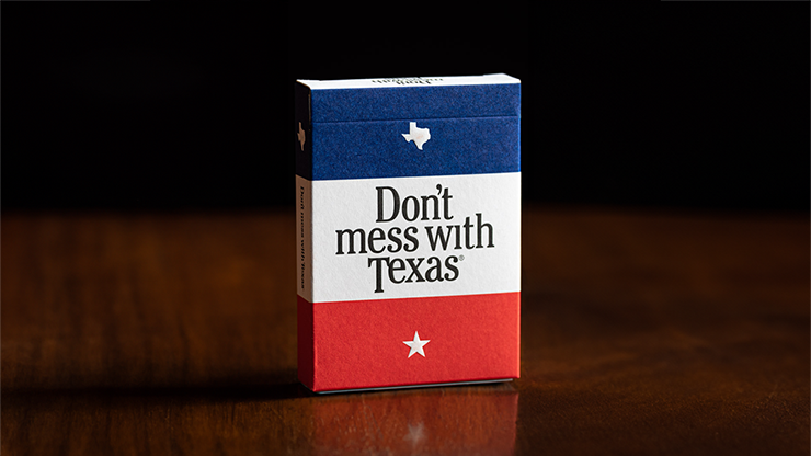 DON’T MESS WITH TEXAS™ PLAYING CARDS by Fultons - magic tricks