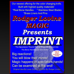 Imprint by Rodger Lovins - magic tricks