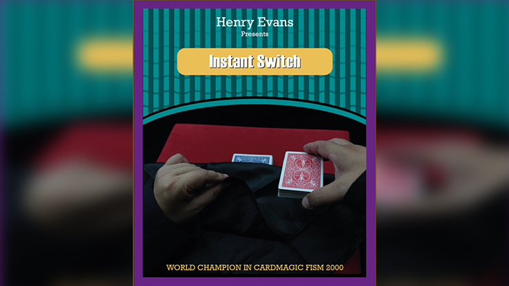 Instant Switch (Blue) by Henry Evans - magic tricks