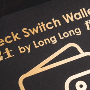 L Deck Switch Wallet by Long Long & Bacon Magic - magic tricks
