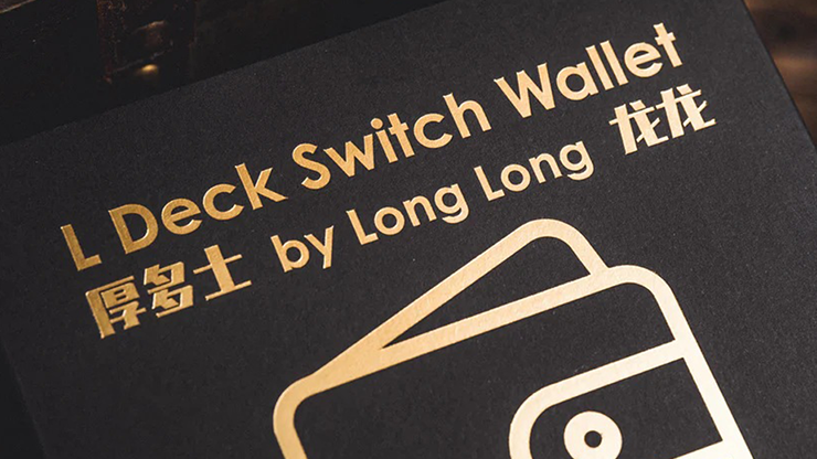 L Deck Switch Wallet by Long Long & Bacon Magic - magic tricks