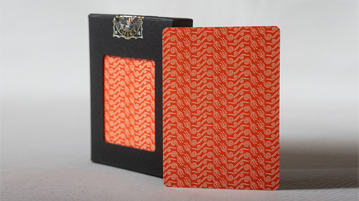 No Borders Edition 2 Crown Back (Red) Playing Cards by Joker and the Thief - magic tricks