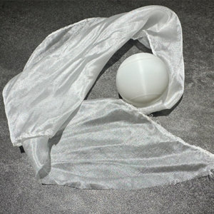 Hyper Silk Ball by Peng Min & Storm Creative (White) - magic tricks